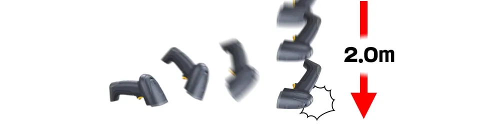 IP52準拠の対塵仕様・対衝撃加工！